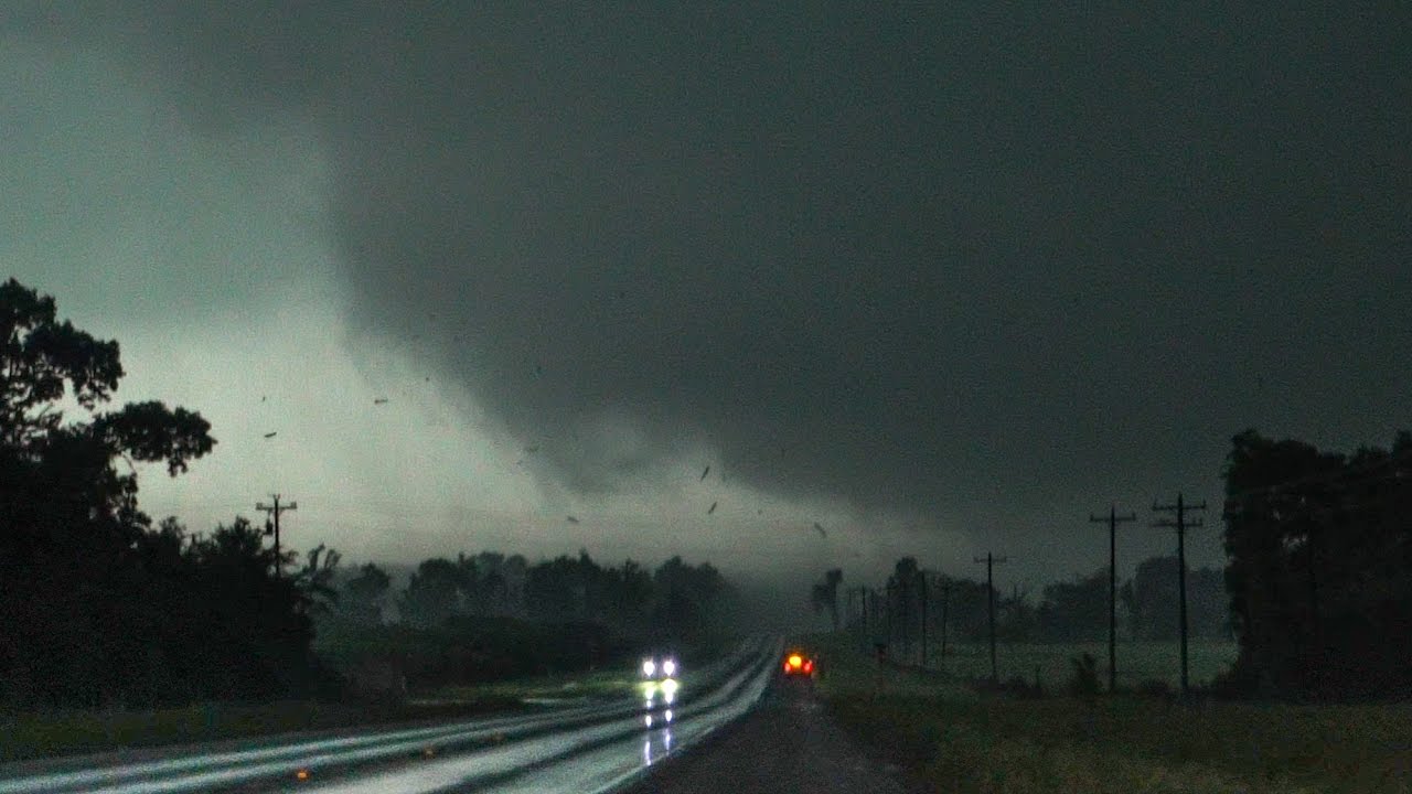 Canton Texas Tornado - April 29, 2017 RAW footage
