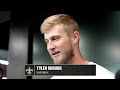 Saints QB Tyler Shough's end of season interview | 2025 NFL Season