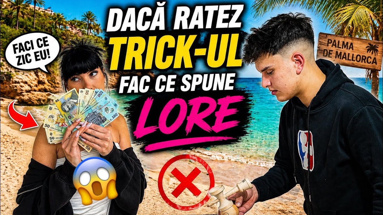 Ratez Daca ratez trick-ul fac ce vrea LORE !!! Ktusa in Mallorca Ep2. - YouTube