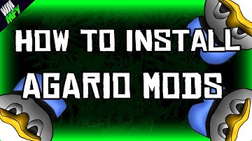 How to Install Mods on AGAR.IO // Agario (Agar.io Tutorial)