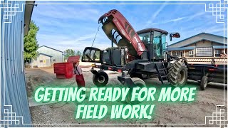 Prepping for Silaging Alfalfa (And Other Daily Chores!)