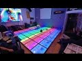 Daunting Interactive LED Dancefloor Build is Huge Win