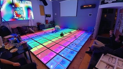 Interactive LED Dance Floor - From Start to Finish