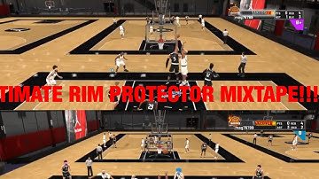 ULTIMATE RIM PROTECTOR MIXTAPE🔥BEST CENTER BUILD IN NBA 2k19