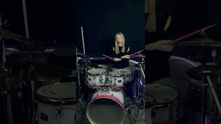 Drum Cover Ваня Дмитриенко- Настоящая #drums #drummer #drumcover #drum #drumgirl #music