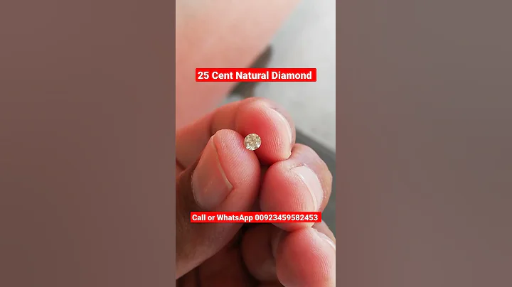 25 Cent Natural Diamond