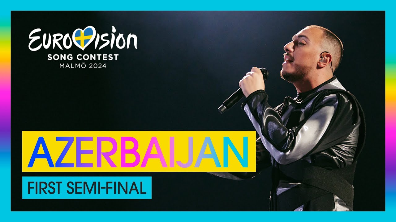 FAHREE feat Ilkin Dovlatov   znl Apar LIVE  Azerbaijan   First Semi Final  Eurovision 2024