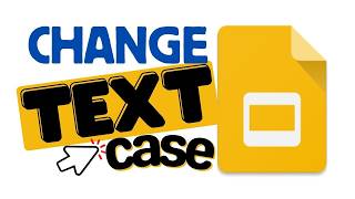 Change Text Case in Google Slides (Uppercase/Lowercase Trick)