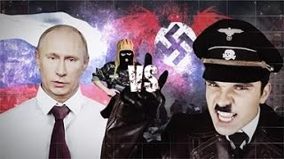 Неебческий Рэп Батл : Путин VS Адольф Гитлер