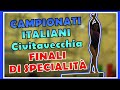 CAMPIONATI ITALIANI CIVITAVECCHIA FINALI DI SPECIALITÀ ginnastica artistica CSB