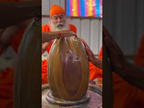 आज आश्रम में सोमवार का रुद्राभिषेक