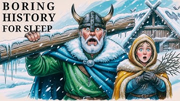 How Vikings Built Shelters to Survive Deadly Blizzards | Relaxing History