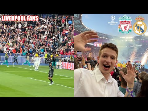 THE MOMENT REAL MADRID WIN THE CHAMPIONS LEAGUE vs LIVERPOOL