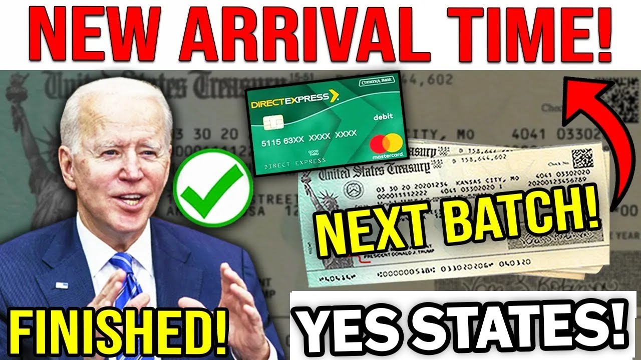 (TODAY! APPROVED NEW CHECKS FOR STATE RESIDENTS!) STIMULUS CHECK