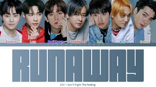 EXO - 'RUNAWAY' (Color Coded Lyrics) | ShadowByYoongi