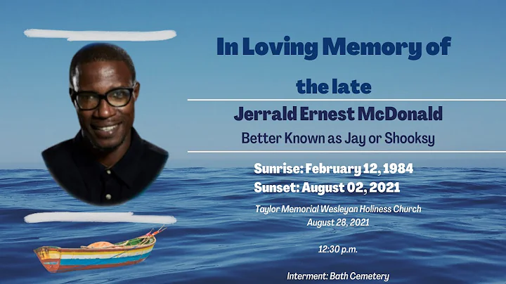 Homegoing Service for the late Jerrald Ernest McDo...