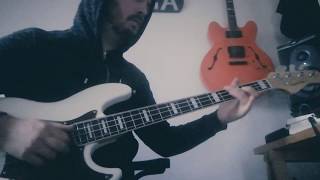 Video thumbnail of "JUSTICE - SAFE and SOUND -- BASS COVER"