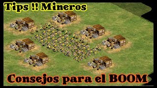 Tips Mineros - Como juntar oro mas Rapido - Age of Empires II The Conquerors