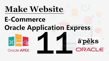 Make e-Commerce Website-Part 11 | Oracle APEX