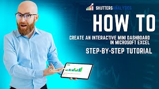 How to Create an Interactive Mini Dashboard in Microsoft Excel | Step-by-Step Tutorial.