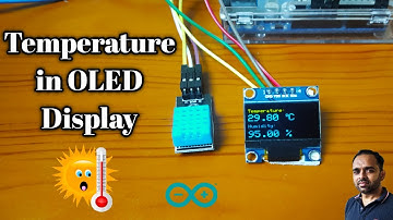 Temperature Display in OLED | Arduino Projects