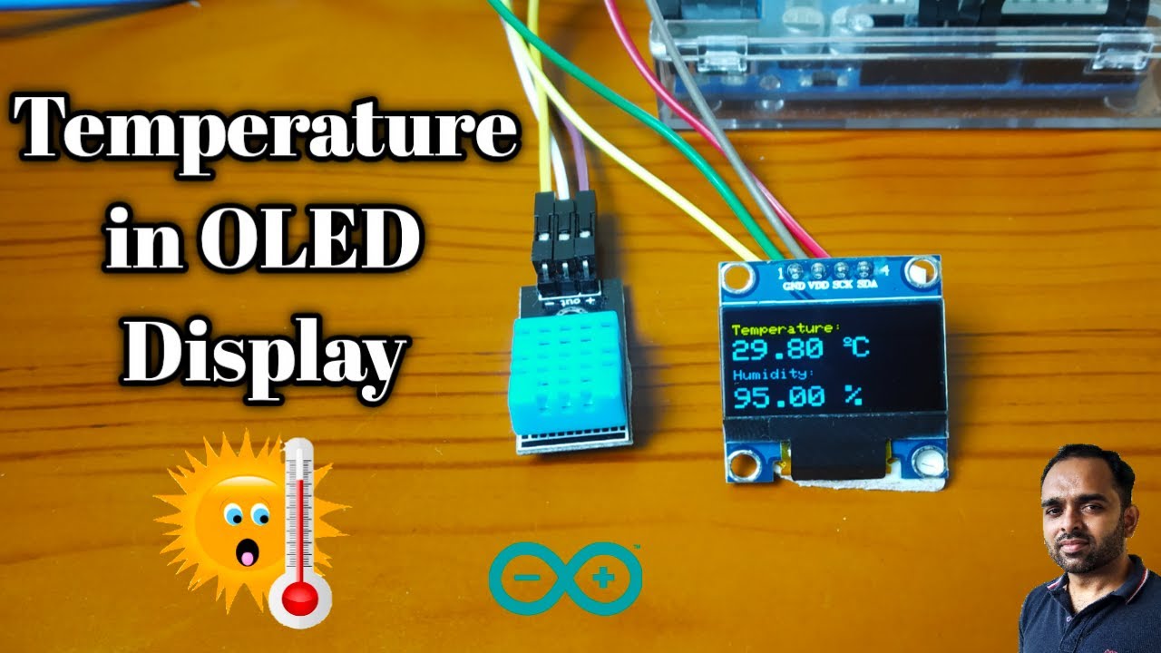 Temperature Display in OLED