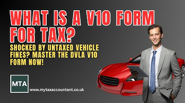 MTA Explains What a V10 Form Is for Tax in the UK and When You Need to Use It 2025-26