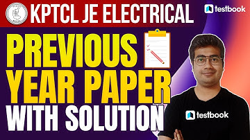 KPTCL JE Electrical Previous Year Question Paper | KPTCL JE Paper Solution by Mohit Sir