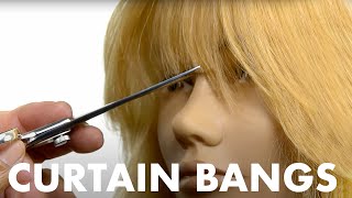 How to Cut Curtain Bangs (2 Different Ways!)