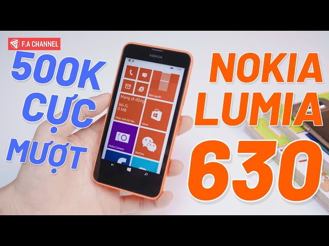 Đánh Giá ĐT Nokia Lumia 630 Sau 7 Năm Giá 500K - Rất Mượt, Windows Phone Quá Ngon Nhưng... Cục Gạch