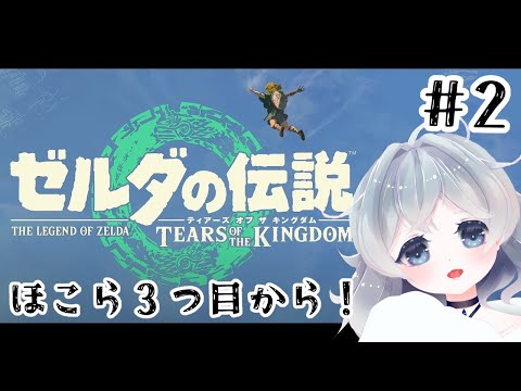 #2【ティアーズオブザキングダム】パラセールは?【初見女性実況|ゼルダの伝説】