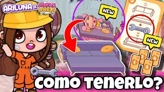 COMO DESBLOQUEAR EL NUEVO SOFACAMA PASO A PASO🤩 NOTAS SECRETAS  en Avatar World con ARILUNA screenshot 4