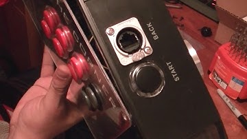 Install a Neutrik Ethernet Jack in a Madcatz Fightstick TE (1080p)