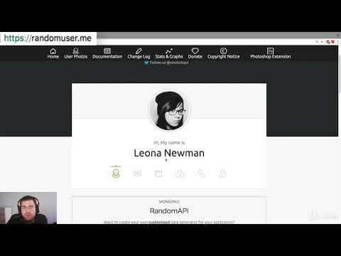 Learn Redux in React Native in less than 2 hours! : Intro to RandomUser.Me API