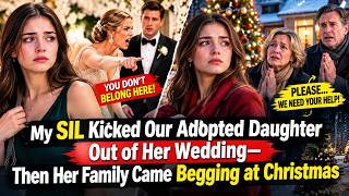 My SIL Kicked Our Adopted Daughter Out of Her Wedding—Then Her Family Came Begging at Christmas