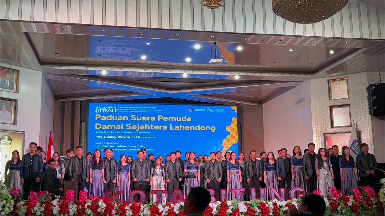 Rockin' Jerusalem - PS Pemuda Damai Sejahtera Lahendong at International Bitung Choir Festival