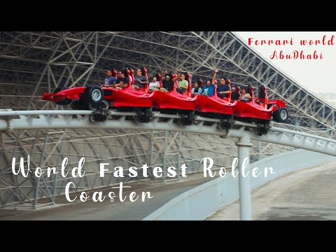 World's fastest Rollercoaster Ferrari World AbuDhabi