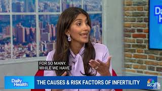 Dr. Lucky Sekhon on NBC News Now for National Infertility Awareness Week