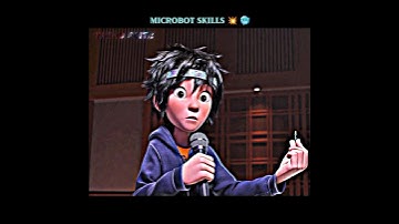 Microbot Skills 💥🥶 | Big Hero 6 | #microbot #edit #shorts #bighero6 #animation @TrendEditz-4K