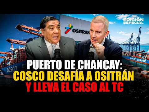 Expresidente del TC lanza fuerte advertencia sobre el Puerto de Chancay