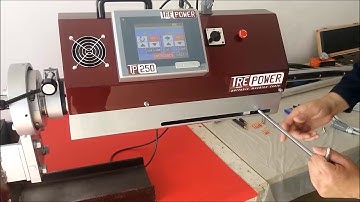 TrePower Portable Line Boring Machine Demonstration (video high quality)