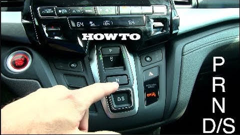 How to - New 2018 Honda Odyssey | Gear Shifter Buttons - Park, Reverse, Neutral & Drive - Review