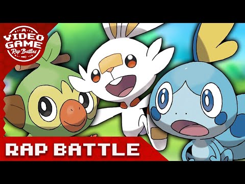 Grookey vs Scorbunny vs Sobble  Pokemon Sword and Shield Rap Battle