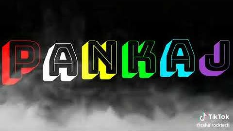 pankaj name WhatsApp status