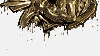 Dripping Gold Photoshop Tutorial | Automatically convert your images to dripping gold