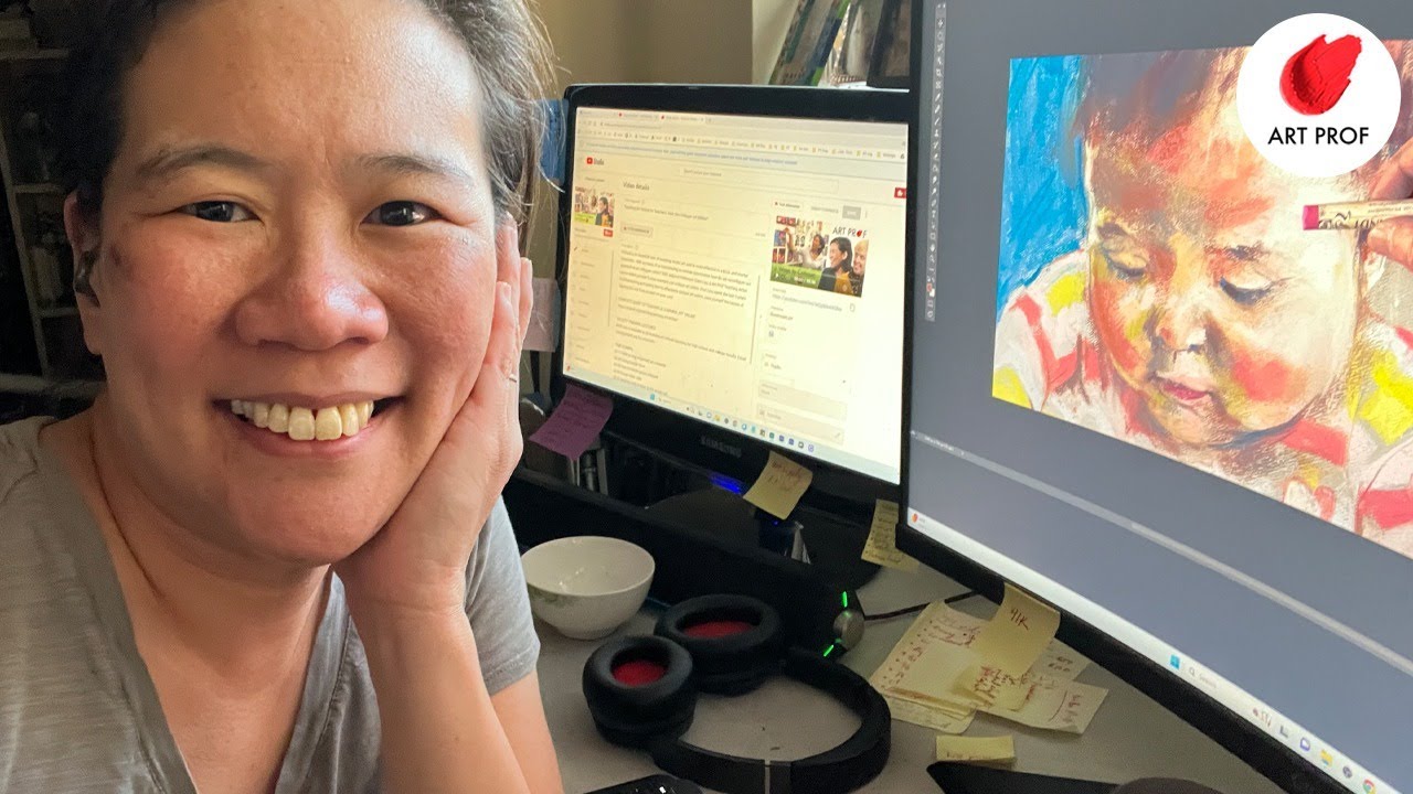 Q&A Relaxing Studio Hangout with an Art Professor YouTube