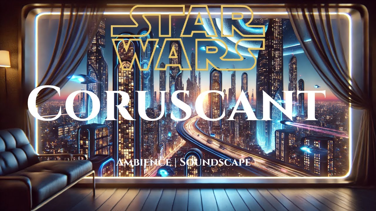 Coruscant Senate Ambience | Star Wars Study & Relax | Focus Music