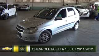 CHEVROLET/CELTA 1.0L LT 2011/2012 - LEILÕES PB