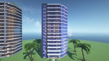 Minecraft tutorial: How to build a Minecraft apartment #4 & full interior