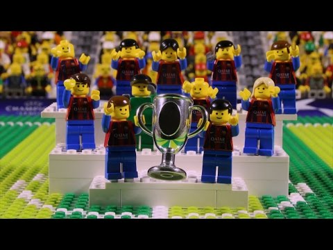 Barcelona beat Juventus to win the Champions League | Brick-by-brick